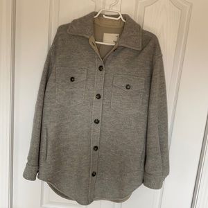 Aritzia Wilfred Free Ganna Shirt Jacket